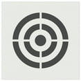 thumbnail image 1 of Bullseye Target DIY Cookie Wall Craft Stencil - 11.5 Inch, 1 of 5