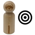 thumbnail image 1 of Bullseye Target Rubber Stamp for Scrapbooking Crafting Stamping - Small 3/4 Inch, 1 of 7