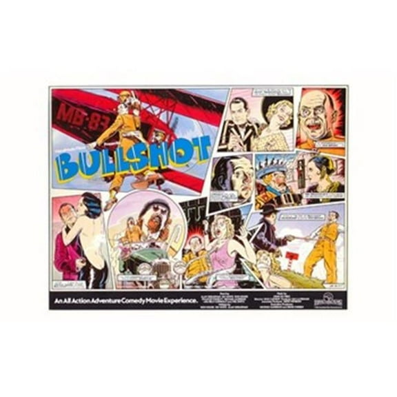 Bullshot Movie Poster - 17 x 11 in.