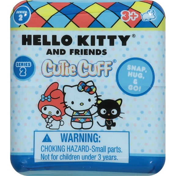 Bullsitoy 3+ Hello Kitty and Friends Series 2 Cutie Cuff Toy 1 ea