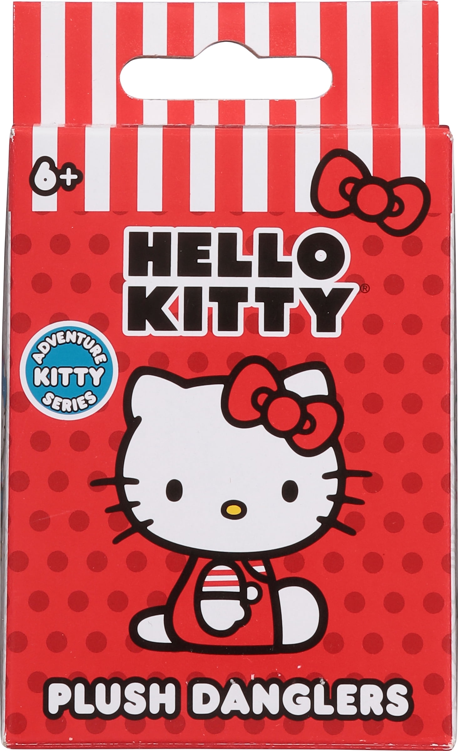 Bullsitoy 6+ Hello Kitty Plush Danglers 1 ea