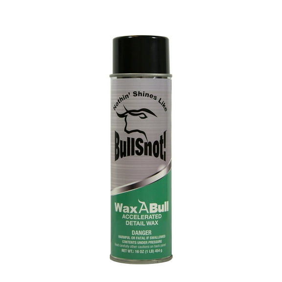 Bullsnot WaxABull Accelerated Detail Auto Wax 10899009 - Quick Shine Truck and Car Polishing Wax 16oz