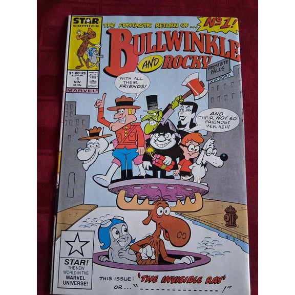 Bullwinkle and Rocky #1 Comic Book