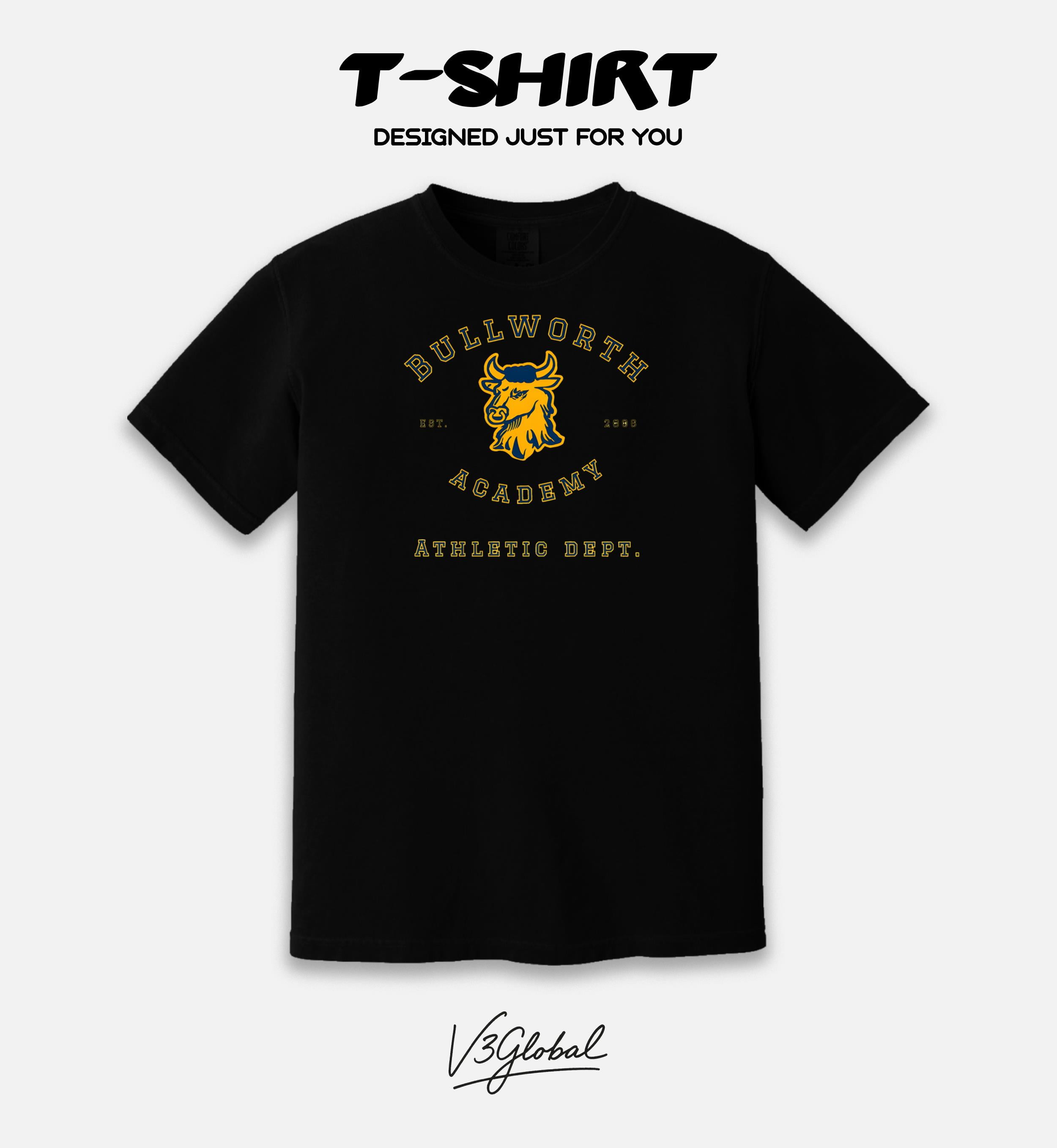 Bully Academy Bullworth Rockstar G Comfort Color T-Shirt, for men