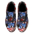 thumbnail image 1 of Bully American Flag Shoes Women's Fashion Sneakers Tennis Running Shoes for Men Women Black Size 4.5, 1 of 7