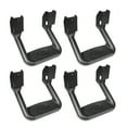 thumbnail image 1 of Bully BBS-1103-2 Universal Truck Black Powder Coated Side Step Set, 4 Pieces (2 Pairs), Includes Mounting Brackets, 1 of 10