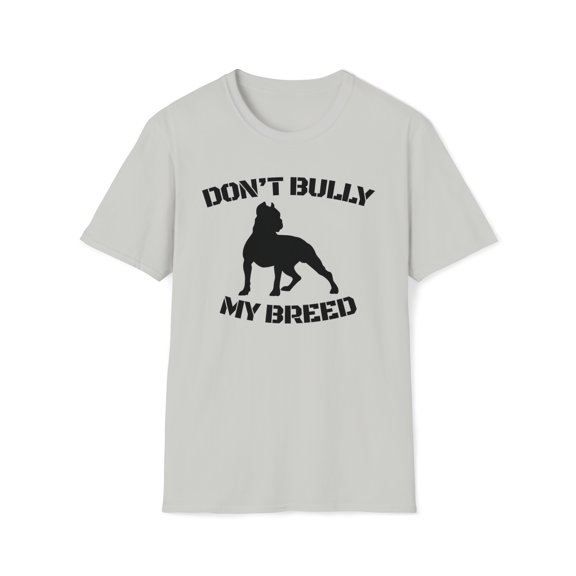 Bully Breed, Gildan Unisex Softstyle T-Shirt, Bulldog Graphic Tee, S-3XL