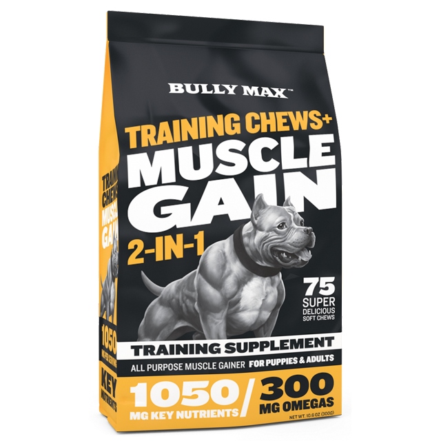 Bully Max 1RATED Muscle Builder for Dogs — 5X MORE EFFECTIVE than