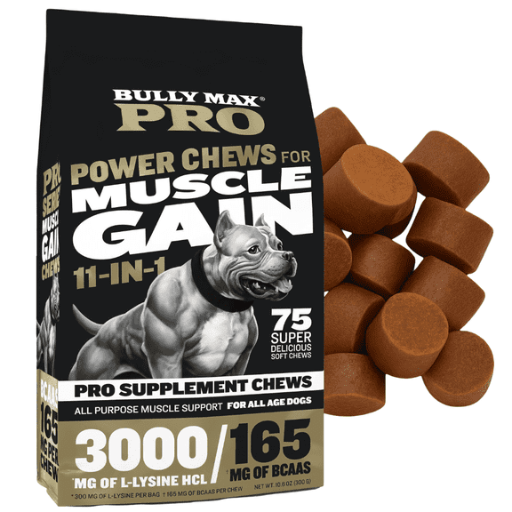 Bully Max Pro Series Power Chews for Muscle Gain