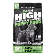 Bully Max 24/14 High Protein & Growth Lamb Flavored Puppy Food, 15 lb Bag