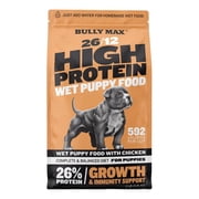 Bully Max 26/12 High Protein Chicken Dog Food for Puppies, 2 lb. Bag Makes 5.5 lbs.