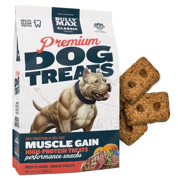 Bully Max Classic Premium High-Protein Beef Dog Treats