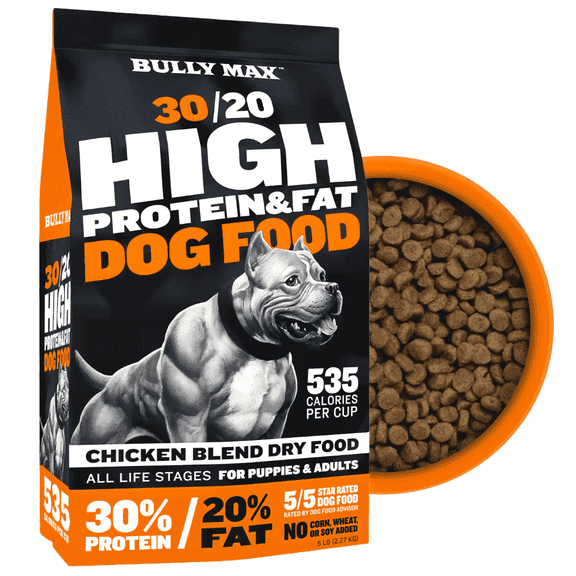 Bully Max® 30/20 High Protein Chicken Dog Food, 5 lbs.