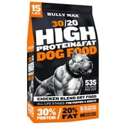 Bully Max 30/20 High Protein Chicken Flavored Dog Food, 15 lb. Bag