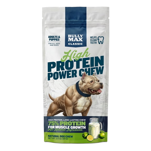 Bully Max High Protein Power Chew Dog Treat, 3.5 oz Stick