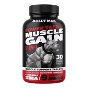 Bully Max Muscle Gain Chewable Tablets for Puppies and Adult Dogs, 30 ct. bottle