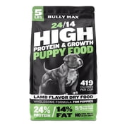 Bully Max 24/14 High Protein & Growth Lamb Flavored Puppy Food, 5 lb Bag