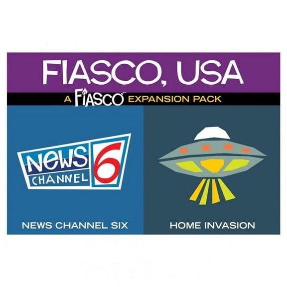 Bully Pulpit Games BPG102 Fiasco Expansion Pack - Fiasco, USA Role Play Game