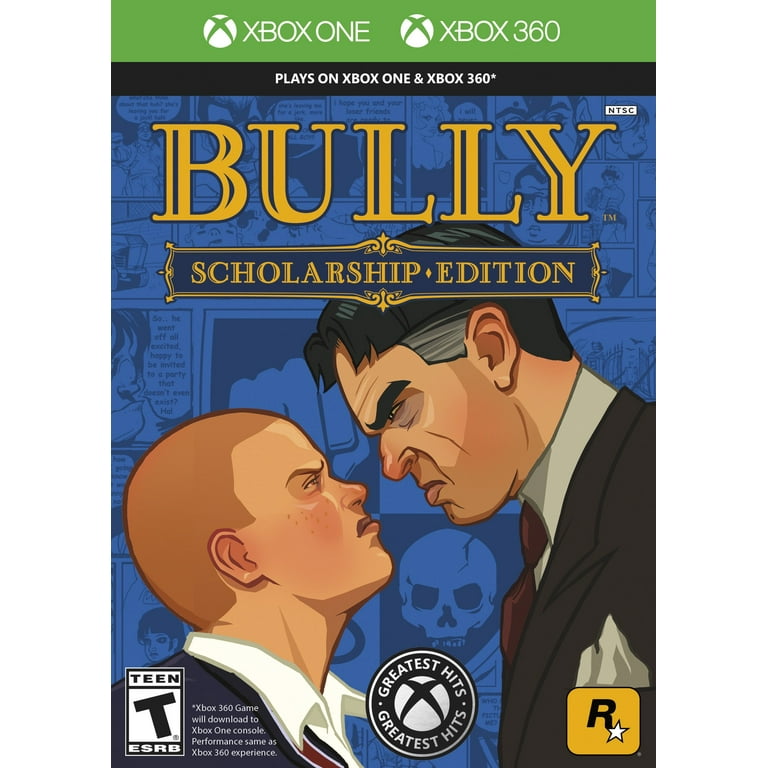 Bully Scholarship Edition Xbox 360 Nintendo Wii PS2 PC Promo Ad Art Print  Poster