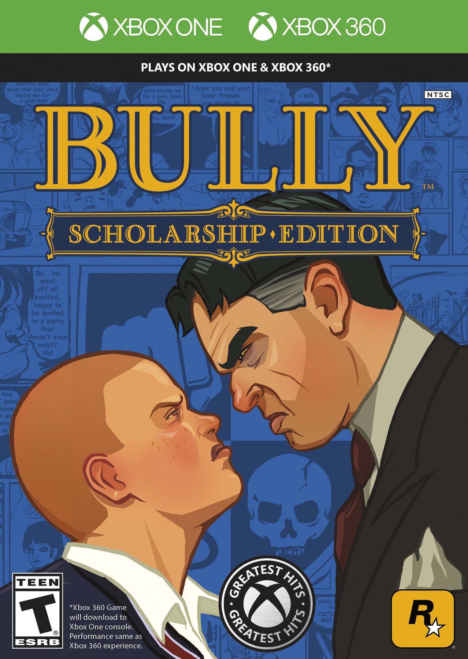 Bully: Scholarship Edition, Rockstar Games, Xbox One/360, 710425498985 - image 1 of 7