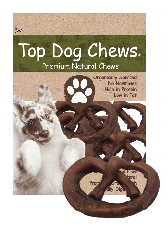 Bully Stick 3"x 5" Pretzel Dog Treat