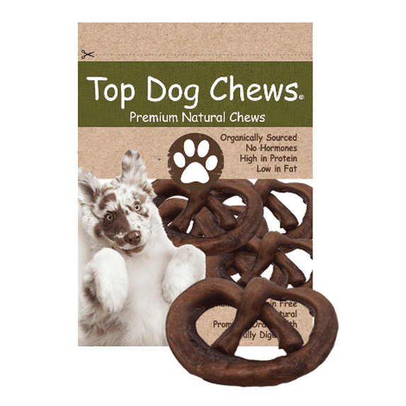 Bully Stick 3"x 5" Pretzel Dog Treat