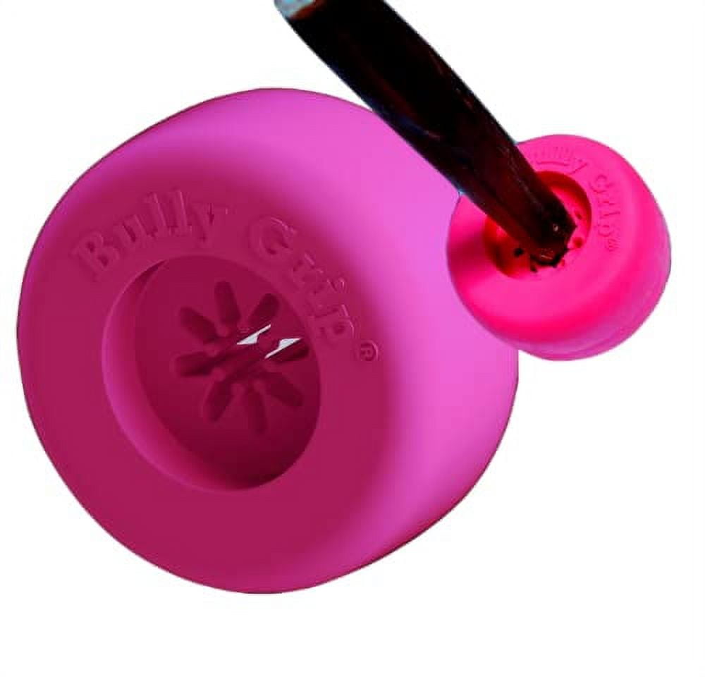 Bully Stick Holder by Bully Grip Small Pink