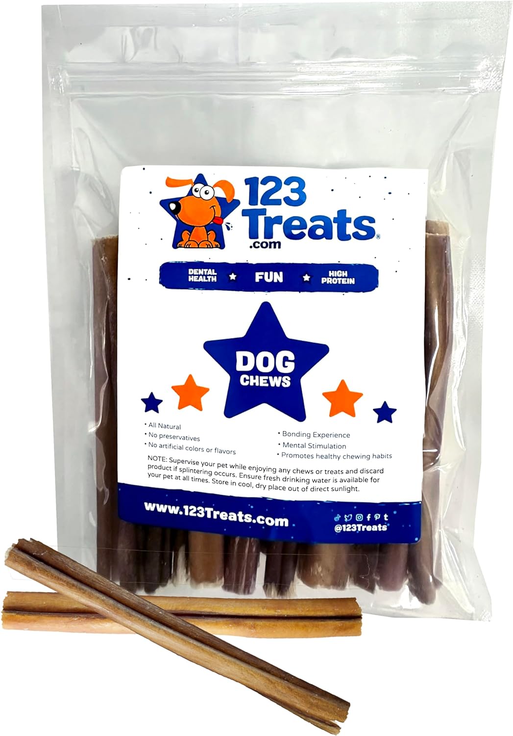 Dentley s authentic nature s chews bully springs