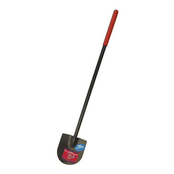 Bully Tools 92701 12-Gauge Caprock Shovel with Long Steel Handle