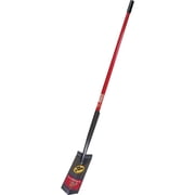 Bully Tools 92720 14-Gauge 4-Inch Trench Shovel with Fiberglass Long Handle   Residential Use, Standard Application