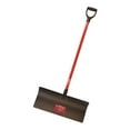 thumbnail image 1 of Bully Tools 92817 Steel Snow Pusher with Fiberglass D-Grip Handle, 24", 1 of 4