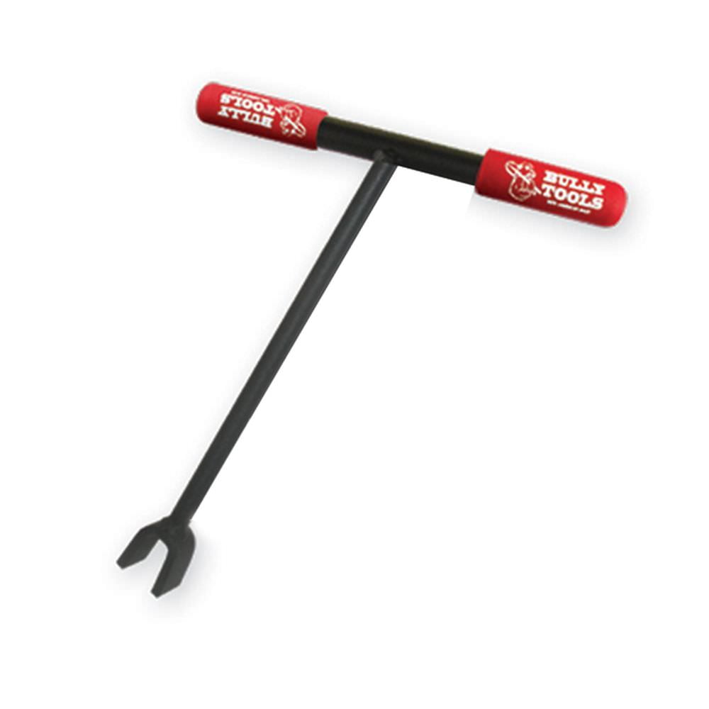 Bully Tools 99205 12-Inch Water Key with Steel T-Style Handle and Steel 3/8-Inch Key Opening
