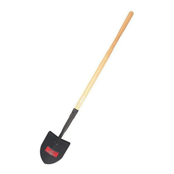 Bully Tools Irrigation Shovel, 12 ga. Steel Blade, Wood Handle 92717