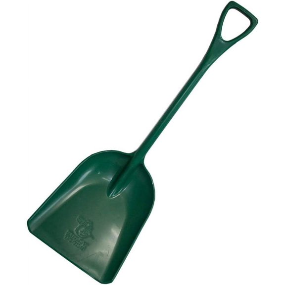 Bully Tools 42" One-Piece Poly Scoop/Shovel (Green)