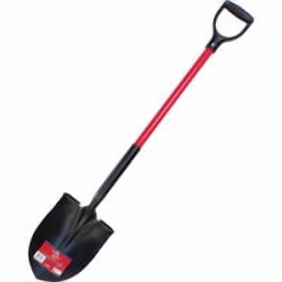 Bully Tools Open Back Fiberglass D-Handle Shovel - Pack of 12