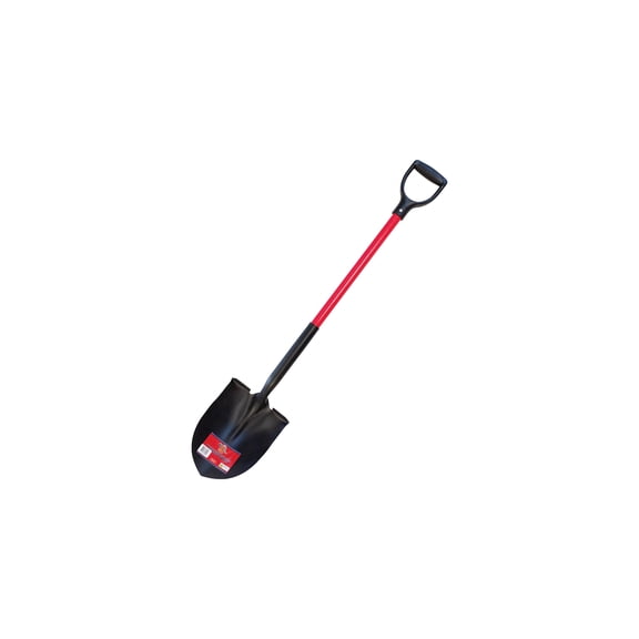Bully Tools Open Back Fiberglass D-Handle Shovel - Pack of 20