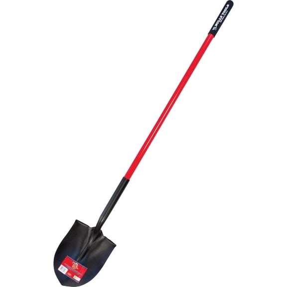 Bully Tools Open Back Fiberglass Handle Shovel - Pack of 8