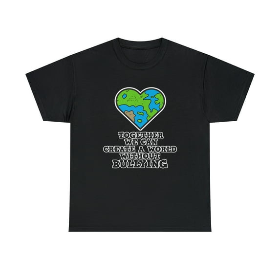 Bullying Prevention - World without Bullying - Anti bullying Tshirt