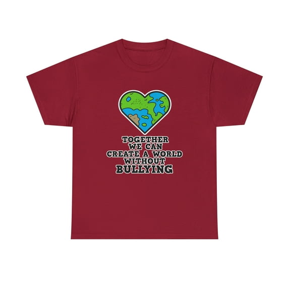 Bullying Prevention - World without Bullying - Anti bullying Tshirt