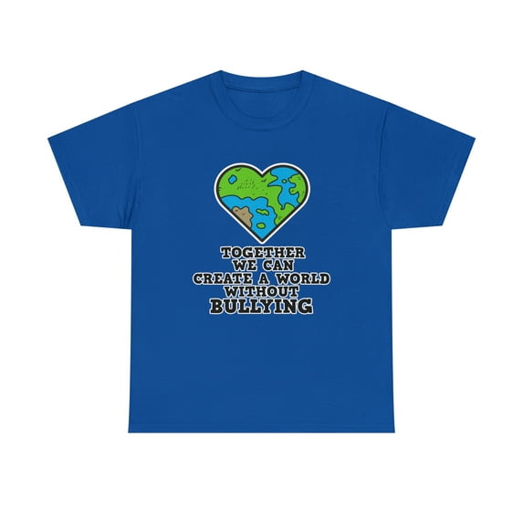 Bullying Prevention - World without Bullying - Anti bullying Tshirt