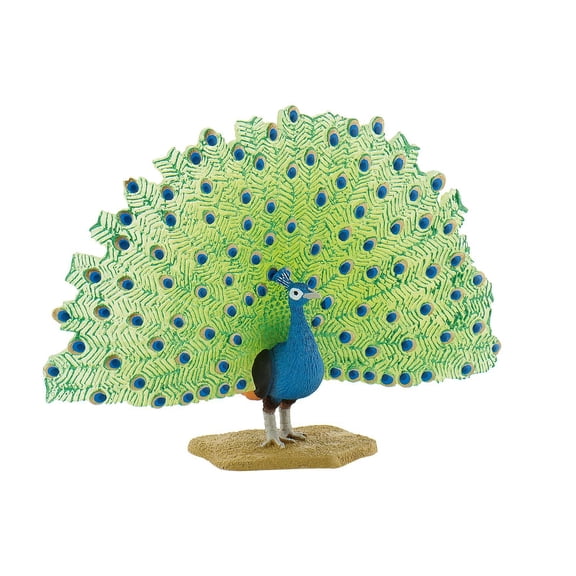 Bullyland "Peacock" Figure (Multi-Colour)