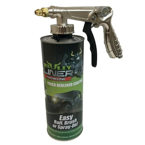 Bullyliner Truck Bed Liner - 1 Liter Canister - Black