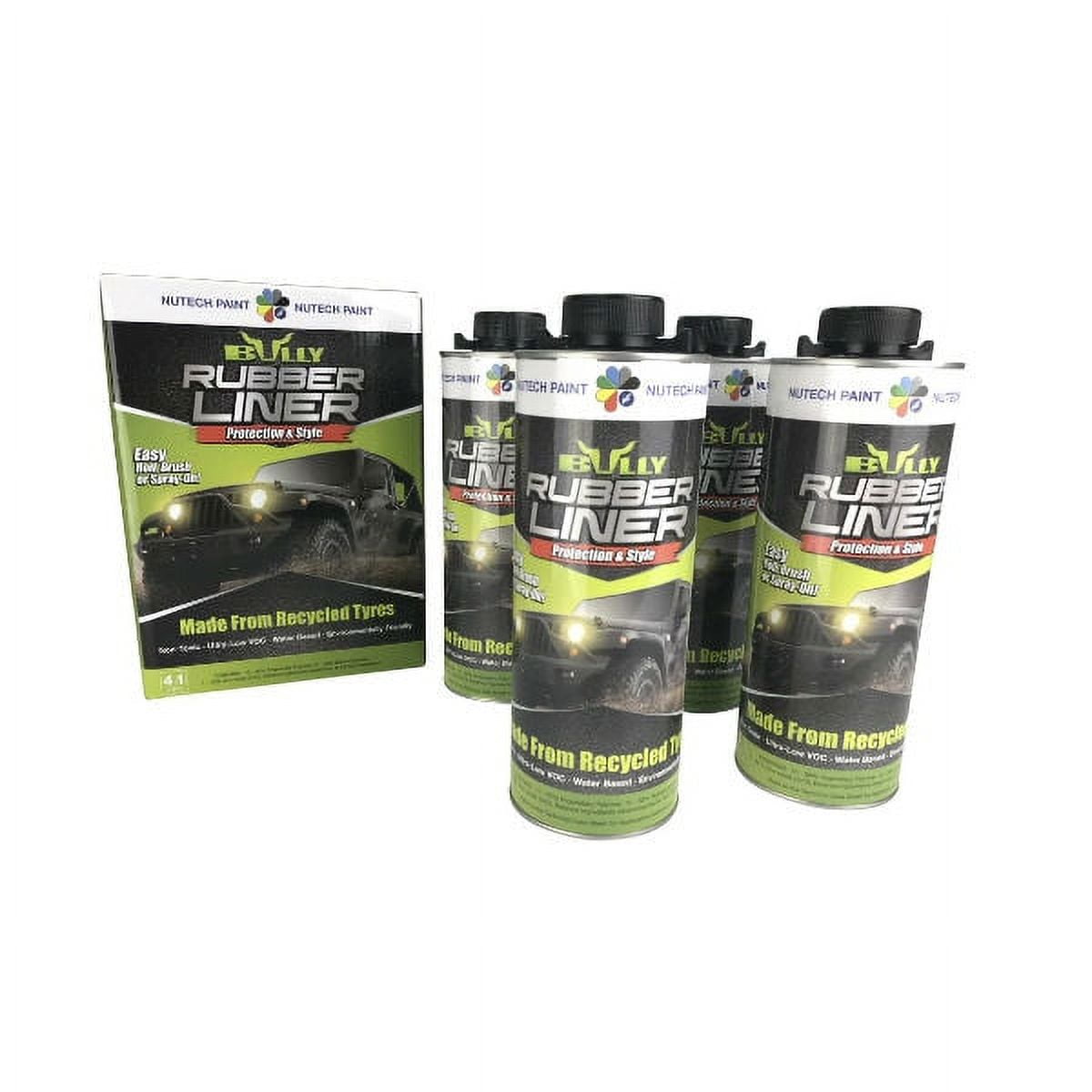 Bullyliner Truck Bed Liner 4 Liter Kit Lightning Grey
