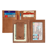 Bullz Bifold Mens Money Clip Wallet Slim Bifold Minimalist Card Holder