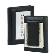 Bullz Bifold Mens Money Clip Wallet Slim Bifold Minimalist Card Holder