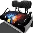 thumbnail image 1 of Bulopur American Flag Golf Cart Seat Covers for 2-Person Seats Breathable Golf Cart Towel Seat Covers with 4 Front Pockets& Nonskid Bottom for EZGO Yamaha, 1 of 8