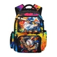 thumbnail image 1 of Bulopur Baseball Kids Backpack for Boys, Cool Sports Print School Bag Lightweight/Breathable/Durable/Waterproof Multi-Pocket Book Bag for Elementary Students, 1 of 7