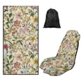 thumbnail image 1 of Bulopur Boho Front Car Seat Towel for Women Vintage Butterfly Breathable Sweat Carseat Protector with Storage Bag for Beach Vacation Soft Fit SUV Sedan Truck 1pcs, 1 of 7