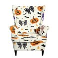 thumbnail image 1 of Bulopur Bow Bat Wingback Chair Covers 2Pcs, Stretch Spooky Halloween Slipcovers for Wing Chairs, 1 of 7