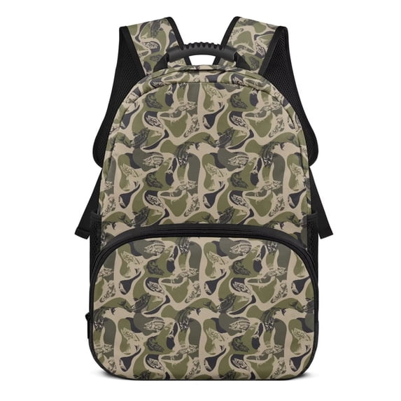 Bulopur Boys Kids Backpack, Bass Fish Lightweight Durable Fishing School Backpack Ages 6-12
